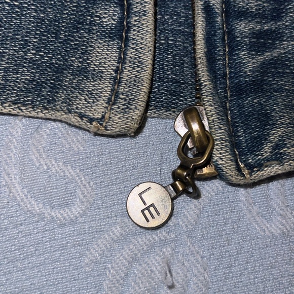 Lady Enyce vintage zip up jean jacket - Picture 5 of 9